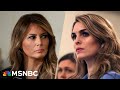 See melania trumps former press secretary react to hope hicks bombshell testimony