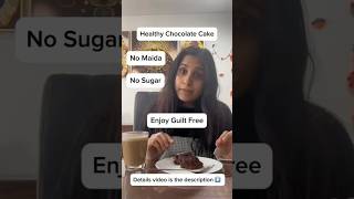 Healthiest Chocolate Cake in 5 minutes | No Sugar | No Maida | Monk Fruit Cake #weightlossfriendly