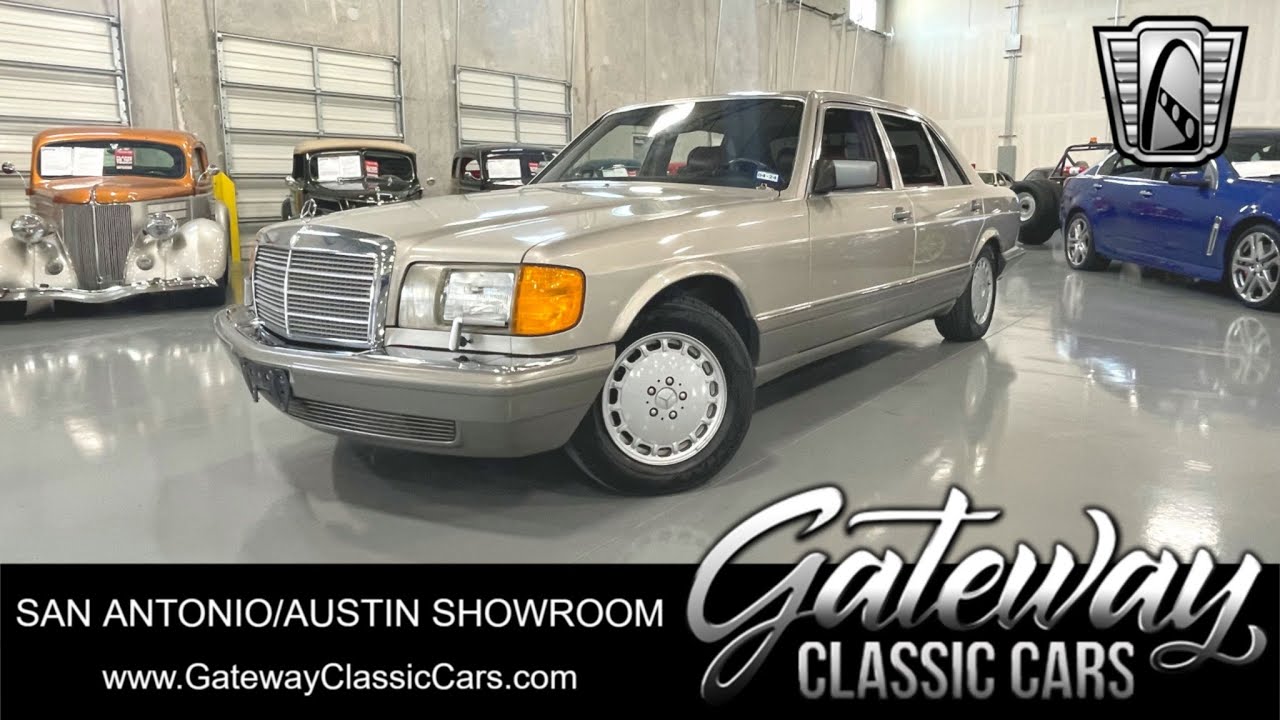 1986 Mercedes Benz 560SEL Gateway Classic Cars San Antonio/Austin 0415 YouTube