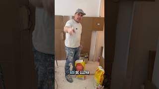 Así se lleva un saco #saco #obra #reforma #carga #escombro