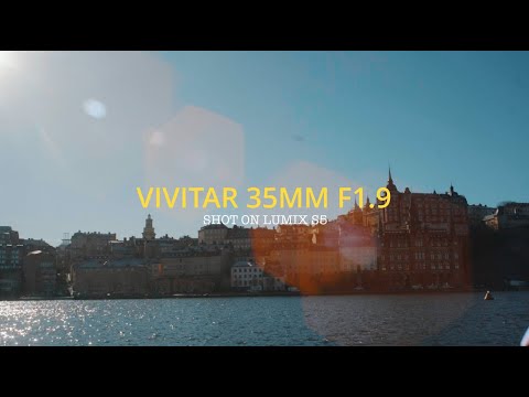 Vivitar 35mm f1.9 on lumix - YouTube