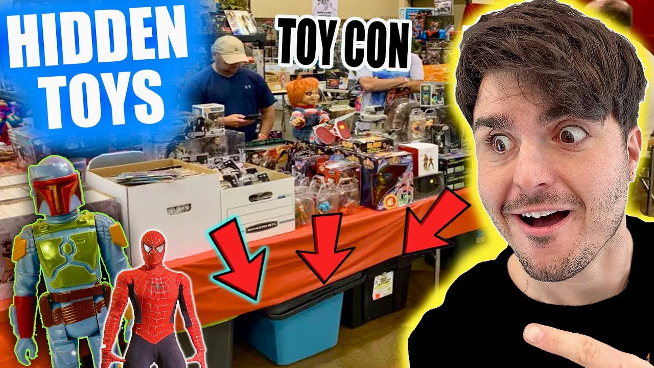 500 Action figure found at toy show for 2 Toy Hunt YouTube