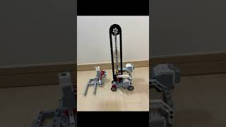 TIRE LIFT ROBOT #short #ev3 #ev3 #lego #howtomake