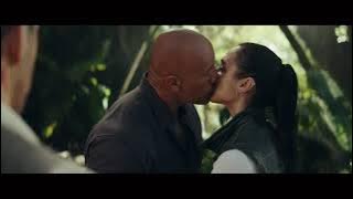 Black Adam & Wonder Woman Kiss while Deadpool watches ￼