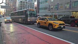 Brooklyn Bound BM5 Express Bus, M34SelectBusService and The Queens Bound QM10 Express Bus