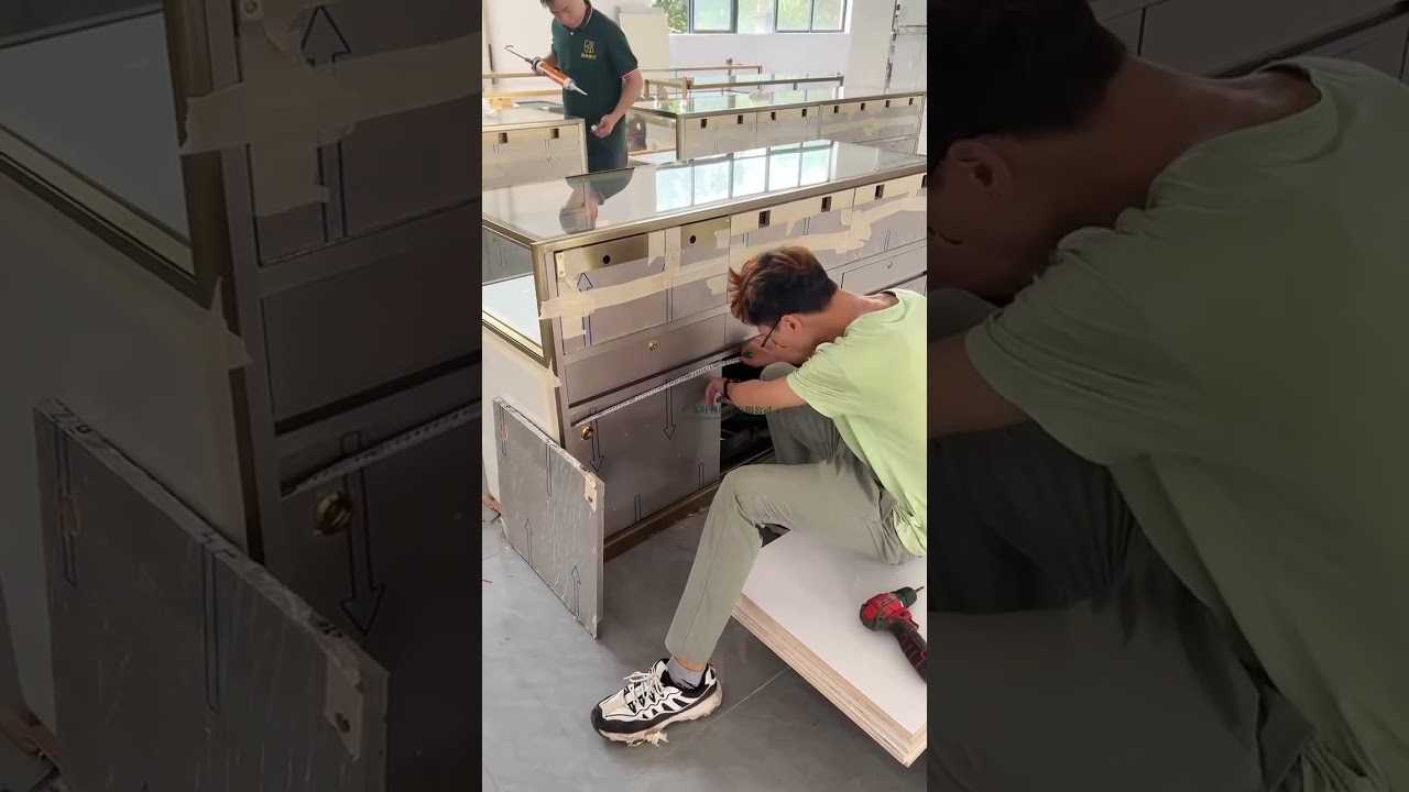 Pinzhi Display | The latest high-end showcase manufacturing process share  