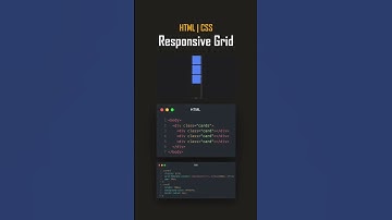 Html/css Responsive Grid