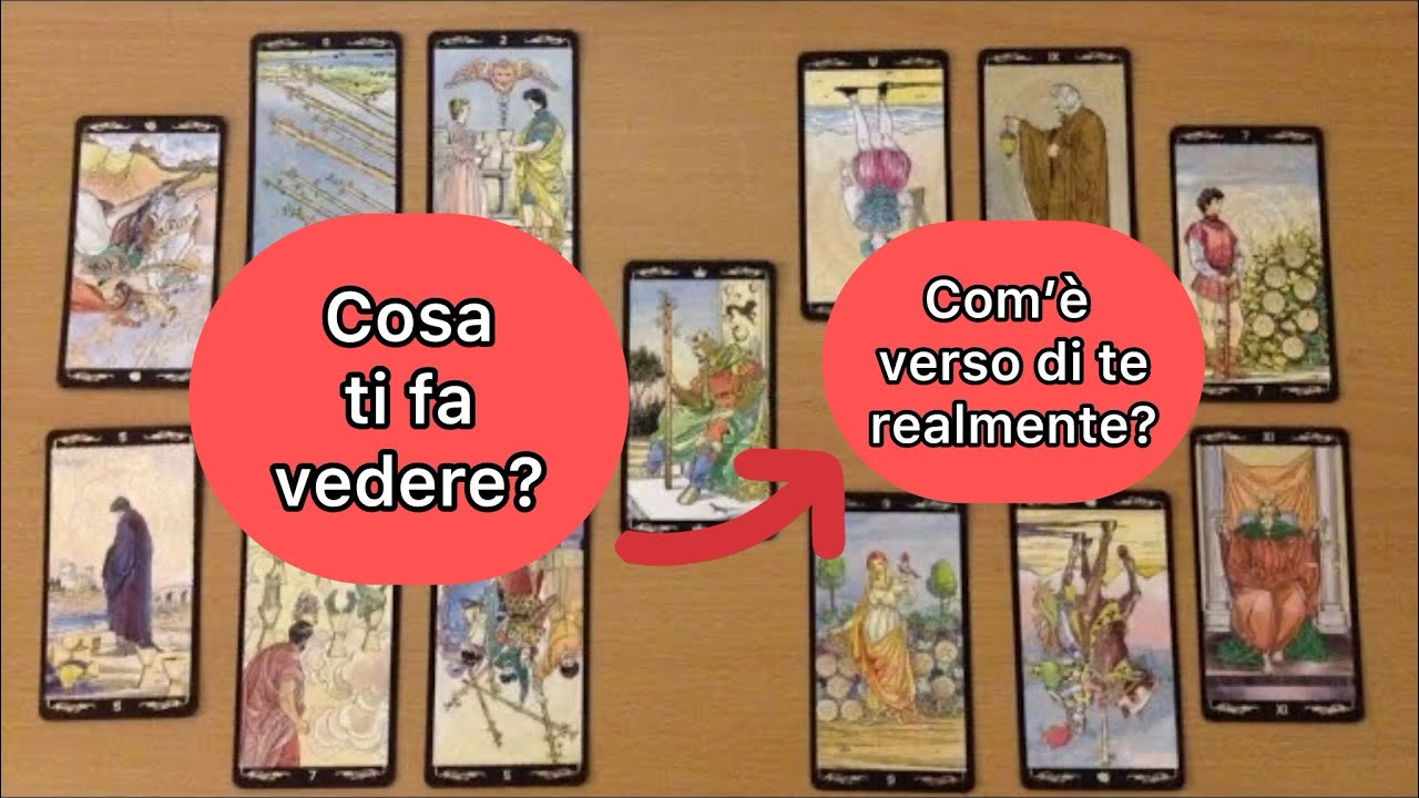👉🏼Cosa ti fa vedere e Com'è verso di te realmente? #TarotOracle #pickacard #tarocchi 