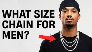 What Size Chain for Men? Tennis, Rope & Cuban Chain Size Chart