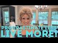 PROCRASTINATE LESS - LIVE MORE