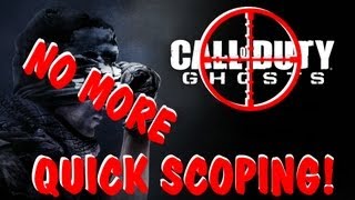 No Quick Scoping In Call of Duty Ghosts! HALLELUJAH! (Counter Strike Source)