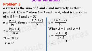 Variation 3: Joint Variation