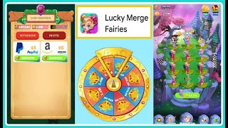 Lucky Merge Fairies || Lucky Merge Fairies App || ហ្គេមរកលុយថ្មី || កម្មវិធីរកលុយថ្មី screenshot 5