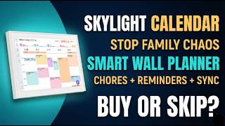 Skylight Calendar 15 Honest Review | The Smart Family Wall Calendar That Actually Works
