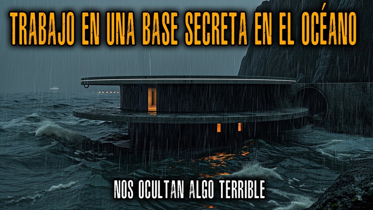 Trabajo en una BASE SECRETA en medio del Océano. Descubrí un SECRETO TERRIBLE.