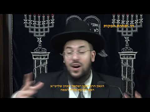 הגאון הרב יעקב ישראל הכהן שליט"א פרשת ויחי תשפ"ה