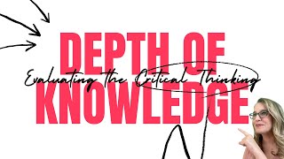 Depth of Knowledge is it hard or complex