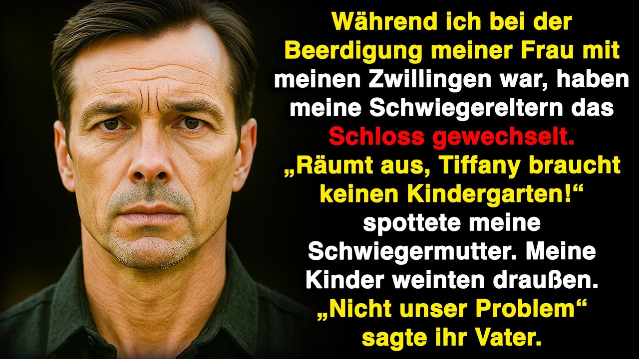 Meine Schwiegereltern wechselten das Schloss, als ich meine Frau beerdigte – ihre Schwester zog ein.
