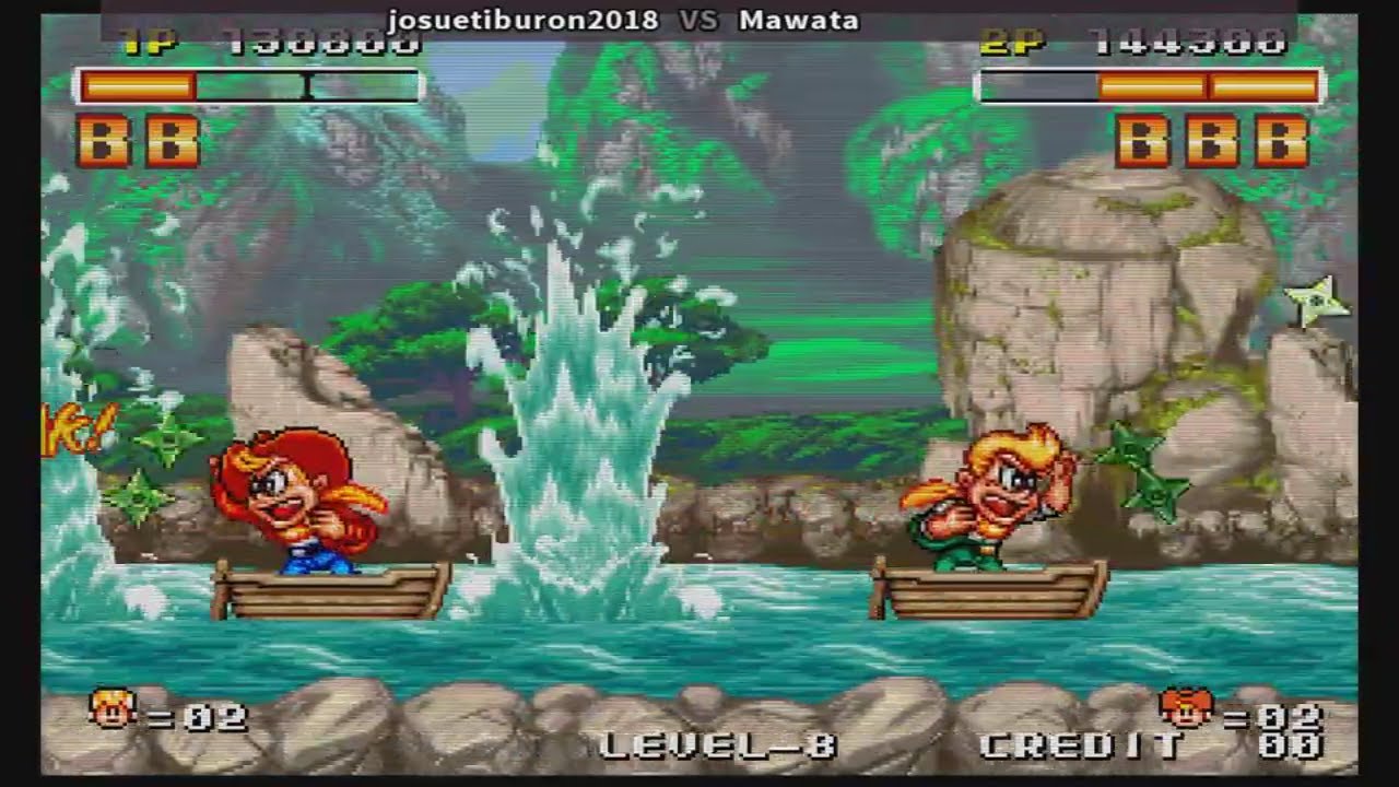 Spinmaster ( Miracle Adventure ) - Data East 1993 - 2 players gameplay 07.03.2021