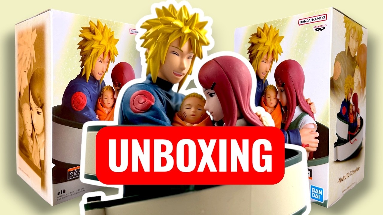 Unboxing Naruto 72 Series 53 Figure (Uzumaki Family) Action Figure
