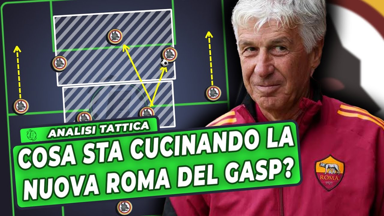 QUALI SONO LE MOSSE DELLA PRIMA ROMA DI GASPERINI ? Analisi Tattica