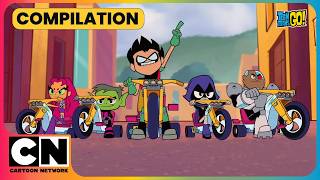 The Bicycle That Breaks Time Teen Titans Go English Cartoon For Kids cnindia
