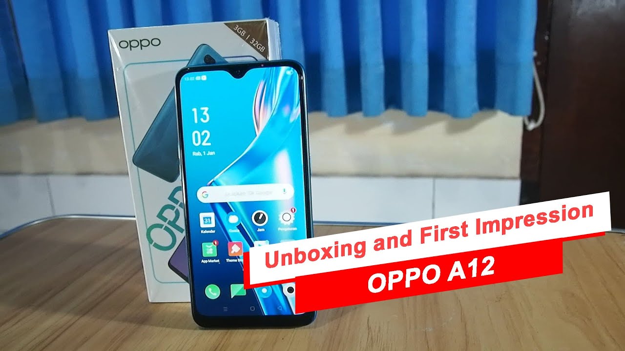 OPPO A12 Resmi Indonesia : Unboxing + Sample Foto ...