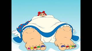 Raggedy Anns Feet 3