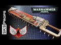 How to Make a Warhammer 40k Chainsword Foam DIY Cosplay Tutorial with Template