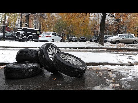 Меняю летнюю резину на зимнюю | Лада Гранта FL