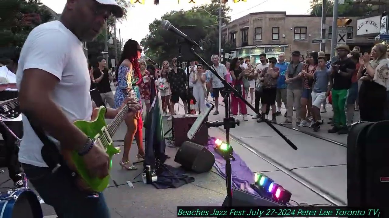 Beaches Jazz Festival Toronto Canada  Summer July 27-2024