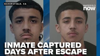 Inmate who escaped at Kern Medical recaptured in Lamont, two others arrested