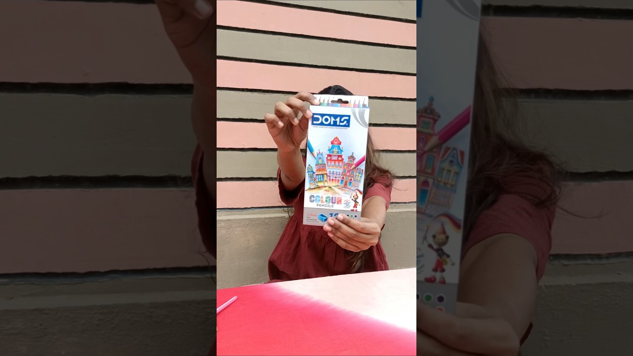 Budjet friendly art supplies for beginners | DOMS pencil colours 