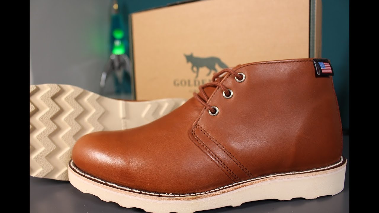 Made in USA: GOLDEN FOX Chukka *REVIEW 