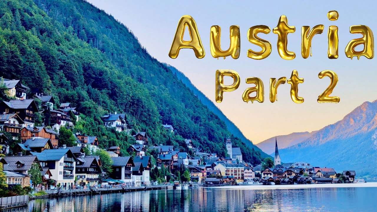 Austria Wonders Part 2 | Hallstatt | Skywalk | Alps | Dolomites | Italy Border | 4K | Drone shots