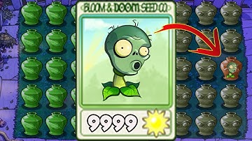 100% REPEATER ZomPlants VS All ZomBotany 2 - Plants vs Zombies Mod ZomPlants vs Zombotany