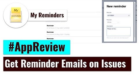 AppReview - My Reminders for Jira