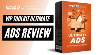 WP Ultimate Ads VSL | WP toolkit | WP Toolkit Ultimate Ads Review