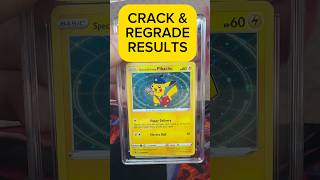 Crack and Regrade PSA 8 Special Delivery Pikachu Results