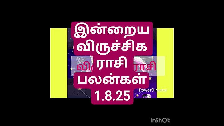 இன்றைய விருச்சிக ராசி பலன்கள் 1.8.25/today's viruchigha rasi palan in Tamil 1.8.25
