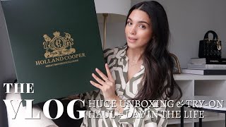 HUGE UNBOXING & TRYON HAUL + A DAY IN THE LIFE | VLOG S5:E10 | Samantha Guerrero