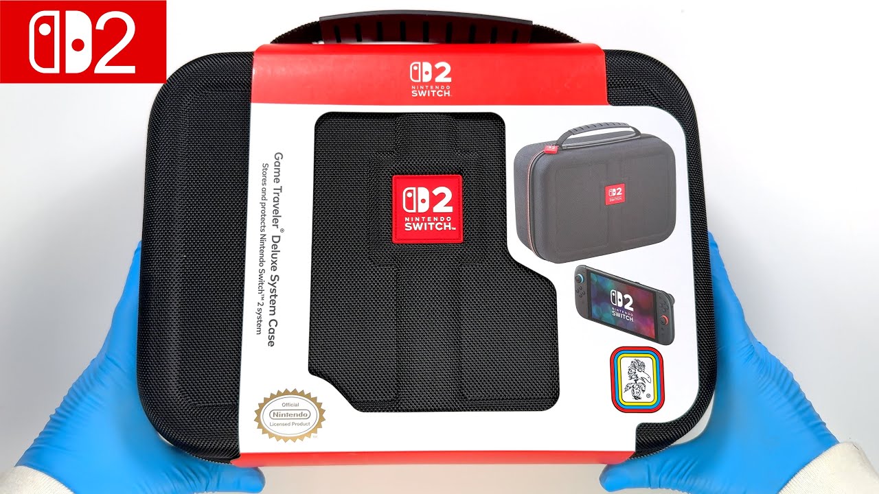 Unboxing - Nintendo Switch 2 LARGE Game Traveler Deluxe System Case