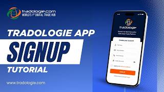 Tradologie App Tutorial for Exporters & Importers | Step-by-Step Guide