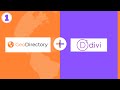 Create directory site using geodirectory and divi theme