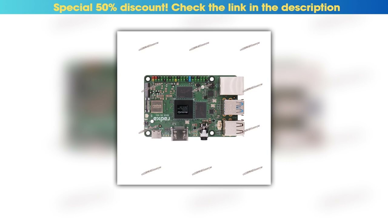 Get Development Board ROCK 5C RK3588S2/RK3582 Single Board Computer, Raspberry Pi 5 Replacement••••