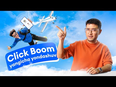 CLICK BOOM - ҲАВОДА ПУЛ ЎТҚАЗИШ — БУ РЕАЛ