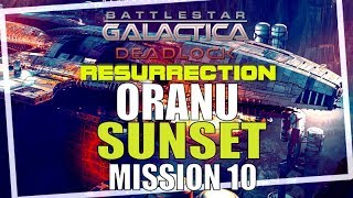 BSGD resurrection Kampania Misja 10 ORANU SUNSET impas w Battlestar Galactica screenshot 3