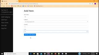 #Project on Online Resturant Table Booking System Software