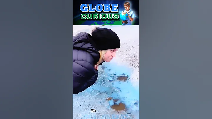 Why you can admire Antarctic glacier water🌊... but never drink it.#facts #antarctic #globe #short