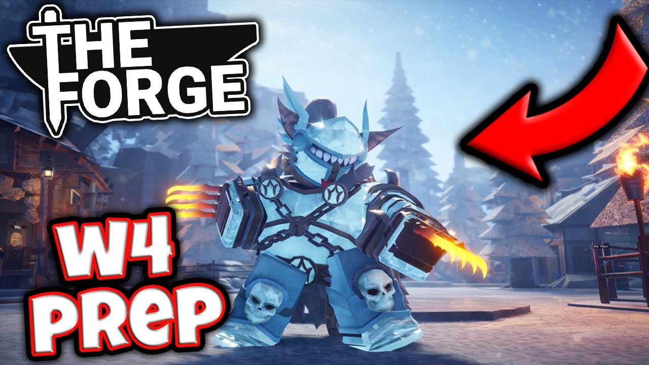 🔥World 4 Update PREP On The Forge Live | Roblox